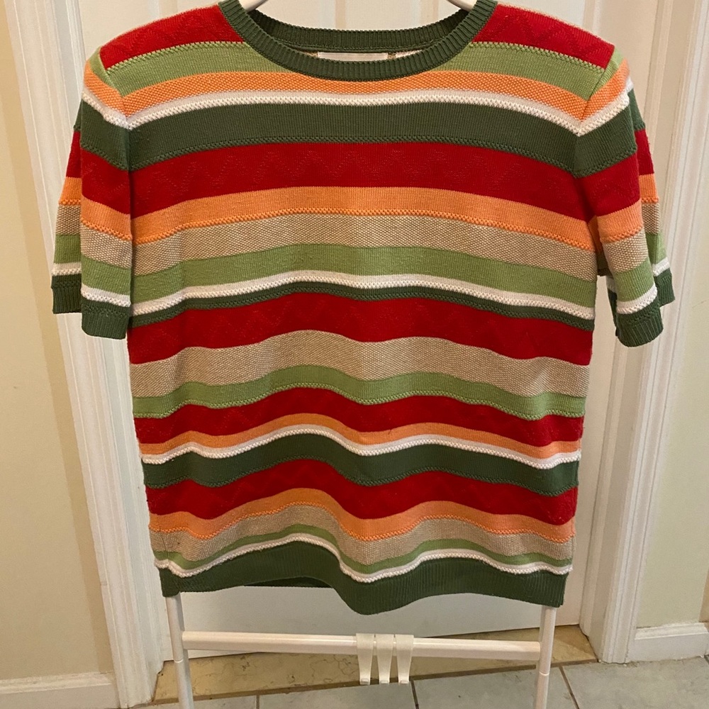 Alfred Dunner striped t-shirt